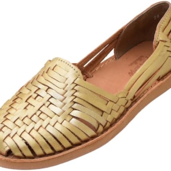 NEW-Macarena Mexican Gold color Huaraches - Picture 2 of 6